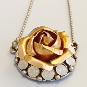 RARE Sabika Devoted Rose Necklace Retired